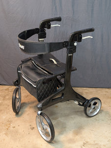 Nitro Elite Black CF Carbon Fiber Walker Rollator RTL10266CF Drive Medical