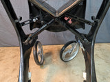 Nitro Elite Black CF Carbon Fiber Walker Rollator RTL10266CF Drive Medical