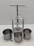 Ferrari Cross Beam Stainless Steel/Aluminum Fruit Press made in Italy #11055