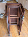 Walnut Drop Leaf Gate Leg Table c~1900 from New Orleans Creole Cottage 0