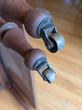 Walnut Drop Leaf Gate Leg Table c~1900 from New Orleans Creole Cottage 0