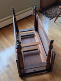 Walnut Drop Leaf Gate Leg Table c~1900 from New Orleans Creole Cottage 0