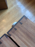 Walnut Drop Leaf Gate Leg Table c~1900 from New Orleans Creole Cottage 0