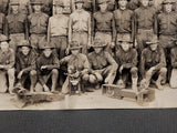 WW1 Military Group Photo - Company I, 21st Engineers, Fort Harrison, Indiana, Aug 5, 1918