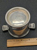 Vintage Hilton Hotel Silver Plate Sugar Bowl International Silver Co 8oz USA
