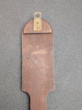 P. Courti Mahogany Stick Barometer, Mid-19th Century Made in Exeter, England