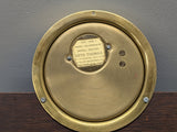 Seth Thomas Helmsman Ship's Clock E537-001 Mounted Wood Base SERVICED