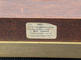 Seth Thomas Helmsman Ship's Clock E537-001 Mounted Wood Base SERVICED