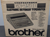 Brother GX-7500 Correctronic-Electronic Daisy Wheel in Box - Made in USA!