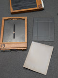 4x5 Graphic glass plate / film Holders, c1927, 99yrs old - beautiful and functional