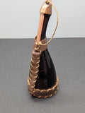 George Dickel Powderhorn (Star Trek Saurian Brandy) Decanter Nice Example F*S