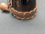 George Dickel Powderhorn (Star Trek Saurian Brandy) Decanter Nice Example F*S