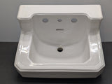 American Standard Shelf Back Porcelain Sink - Vintage c1951