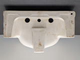American Standard Shelf Back Porcelain Sink - Vintage c1951