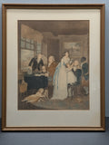 1800 Engraving by W. Ward after George Morland "The Fruits of Early Industry and Oeconomy"