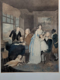 1800 Engraving by W. Ward after George Morland "The Fruits of Early Industry and Oeconomy"