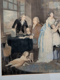 1800 Engraving by W. Ward after George Morland "The Fruits of Early Industry and Oeconomy"