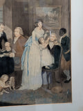 1800 Engraving by W. Ward after George Morland "The Fruits of Early Industry and Oeconomy"
