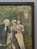 Antique 1835 Framed Lithograph "The Prodigal Son Returned to His Father" DW Kellogg & Co (Copy)