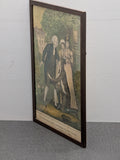Antique 1835 Framed Lithograph "The Prodigal Son Returned to His Father" DW Kellogg & Co (Copy)