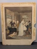 1800 Engraving by W. Ward after George Morland "The Fruits of Early Industry and Oeconomy"
