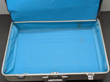 1975 Vintage Zero Halliburton Silver Aluminum Suitcase 28 x 18 x 9-1/2"
