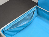 1975 Vintage Zero Halliburton Silver Aluminum Suitcase 28 x 18 x 9-1/2"