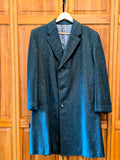Alexandre Oxford Street London All Wool Topcoat - CHARCOAL / DARK GREY