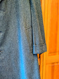 Alexandre Oxford Street London All Wool Topcoat - CHARCOAL / DARK GREY