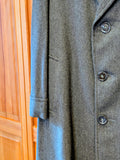 Alexandre Oxford Street London All Wool Topcoat - CHARCOAL / DARK GREY