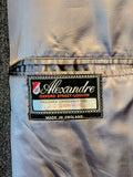 Alexandre Oxford Street London All Wool Topcoat - CHARCOAL / DARK GREY