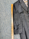 Alexandre Oxford Street London All Wool Topcoat - CHARCOAL / DARK GREY