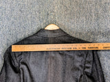 Alexandre Oxford Street London All Wool Topcoat - CHARCOAL / DARK GREY