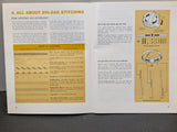 Singer Creative Touch FashionMachine 1030 original instruction manual '1980