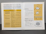 Singer Creative Touch FashionMachine 1030 original instruction manual '1980