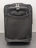 TravelPro Crew7 Black Upright Wheeled Air Crew Carry On Roller Bag 22x14x9"
