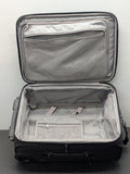 TravelPro Crew7 Black Upright Wheeled Air Crew Carry On Roller Bag 22x14x9"