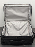 TravelPro Crew7 Black Upright Wheeled Air Crew Carry On Roller Bag 22x14x9"