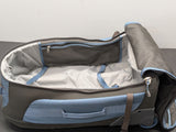 REI Explorer Expedition Wheeled‎ Rolling Travel Backpack Gray/Blue 23"x14"x10"