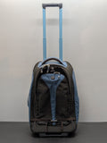 REI Explorer Expedition Wheeled‎ Rolling Travel Backpack Gray/Blue 23"x14"x10"