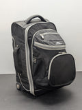High Sierra AT3 Rolling Backpack, Black, 22in, Daypack-THREE BAGS IN ONE!