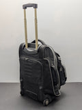 High Sierra AT3 Rolling Backpack, Black, 22in, Daypack-THREE BAGS IN ONE!
