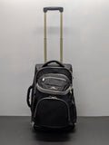 High Sierra AT3 Rolling Backpack, Black, 22in, Daypack-THREE BAGS IN ONE!