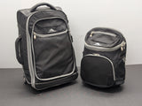 High Sierra AT3 Rolling Backpack, Black, 22in, Daypack-THREE BAGS IN ONE!