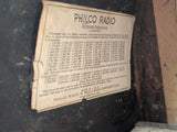 Philco Model 84B Cathedral Radio, second style 1935