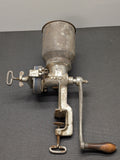 R&R Mill Co., hand crank stone flour/meal mill for wheat and dry grains - Smithfield, Utah c1974