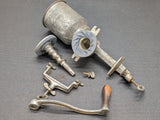 R&R Mill Co., hand crank stone flour/meal mill for wheat and dry grains - Smithfield, Utah c1974