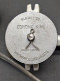 R&R Mill Co., hand crank stone flour/meal mill for wheat and dry grains - Smithfield, Utah c1974