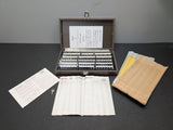 Starrett Weber Gauge Block Set 81 pcs Model RS81.A1, Steel, Certificated NIB