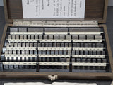 Starrett Weber Gauge Block Set 81 pcs Model RS81.A1, Steel, Certificated NIB